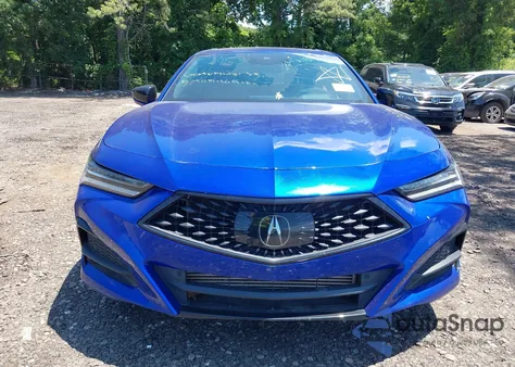 2021 Acura Tlx A-Spec Package из США, поврежденный, VIN 19UUB5F56MA012974